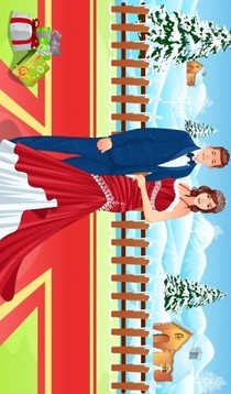 婚礼的情侣圣诞游戏截图