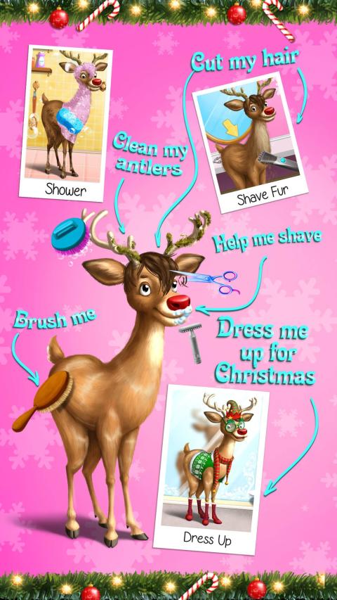 Christmas Animal Hair Salon截图2