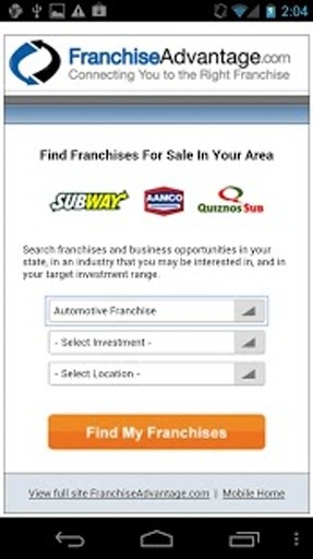 Find Franchises for Sale截图5