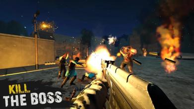 Zombie Doom Survival Strike Zombie Attack Games截图1