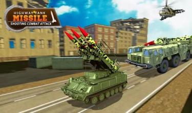 Missile Attack Combat Tank Shooting War截图4