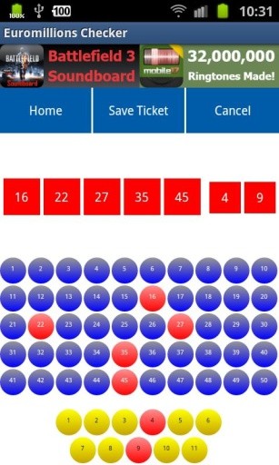 Euromillions Checker截图4