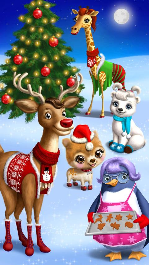 Christmas Animal Hair Salon截图1