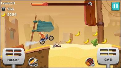 Jungle Motorcycle Racing - Monkey Hill Climb截图3