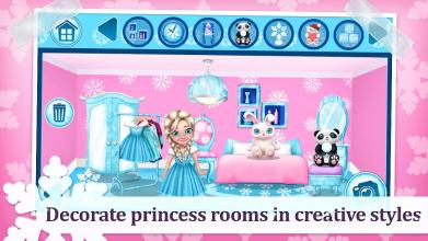 Ice Princess Doll House Games截图5