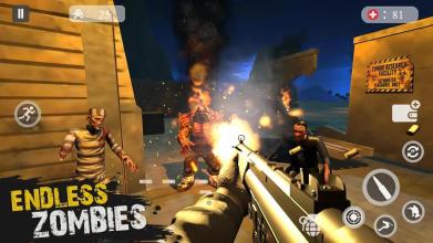 Zombie Doom Survival Strike Zombie Attack Games截图3