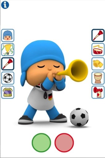 Talking Pocoyo Football Free截图4