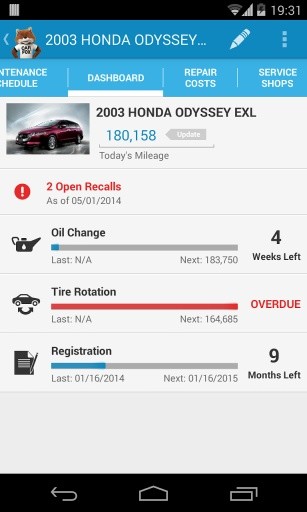 FREE Car Maintenance myCARFAX截图3