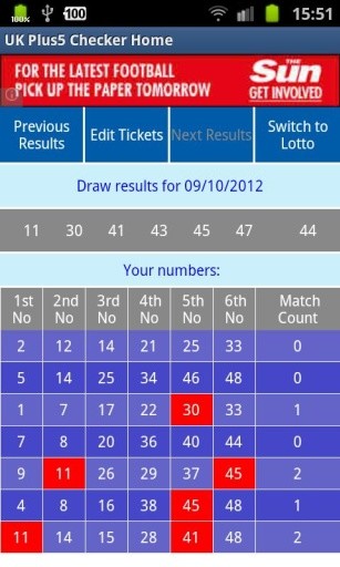 UK Lotto Checker截图4