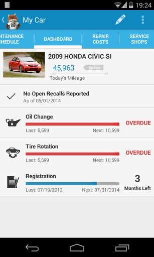 FREE Car Maintenance myCARFAX截图2