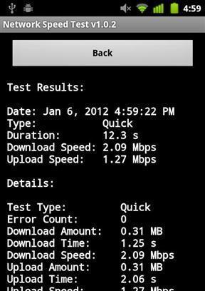 (Lite) Network Speed Test截图2