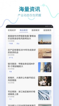 同花順期貨通截圖