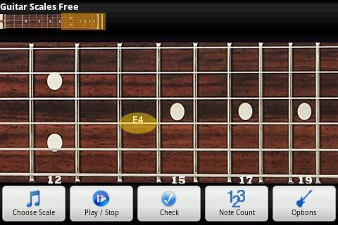 吉他尺度及免费和弦截图4