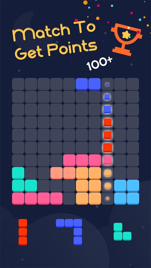 Block Blitz: 10x10 Puzzle Game截图2