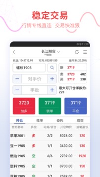同花順期貨通截圖