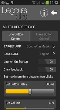 DL Headset Control截图