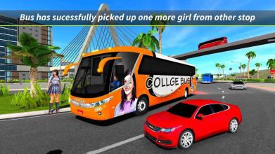 College Bus Simulator Dropping Game截图4