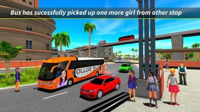 College Bus Simulator Dropping Game截图2