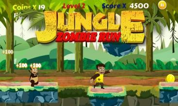 Little Zombie Run - Jungle Adventure Game截图4