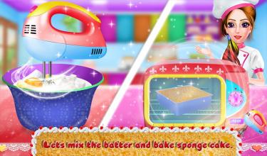 Princess Wedding Doll Bed Cake Maker: Cooking Game截图3