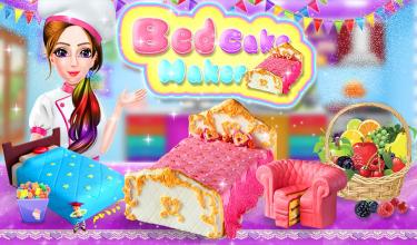 Princess Wedding Doll Bed Cake Maker: Cooking Game截图5