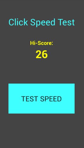 Click Speed Test截图1