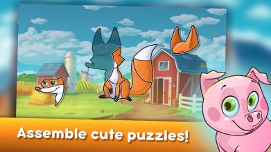 Baby Farm Puzzles puzzles for kids截图3