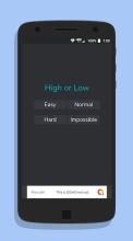 High or Low - Number Guessing Game截图4