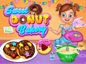 Sweet Donuts Bakery  Donut Maker Cooking Game截图3