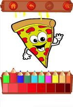 Pizza Coloring Italian Food截图3