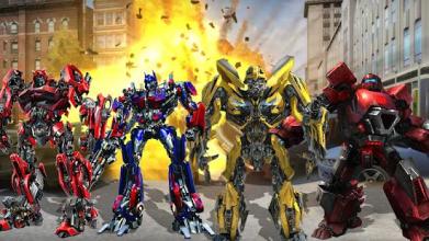 Super Robot Transformation Robot Fighting Games截图5