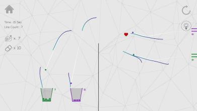 Draw Brain Lines Physics Puzzle截图2