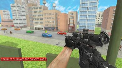 Highway Sniper City Shooting截图1