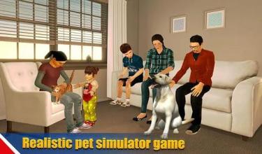 Virtual dog pet cat home adventure family pet game截图3