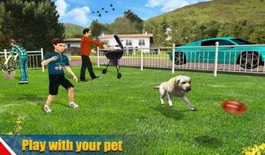 Virtual dog pet cat home adventure family pet game截图2