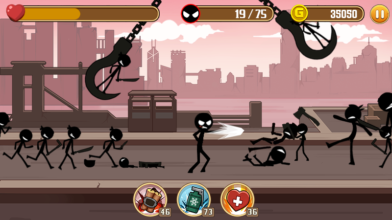 火柴人大作戰 - Stickman Fight截图1