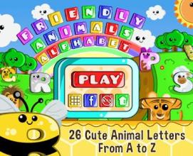 Friendly Animals Alphabet ABC截图4