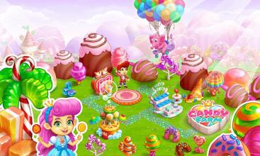 Sweet Candy Farm with magic Bubbles and Puzzles截图4