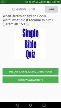 Free Simple Bible Quiz截图3