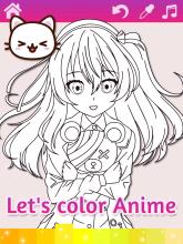 Anime Manga Coloring Pages with Animated Effects截图4