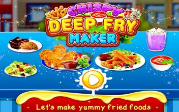 Crispy Deep Fry Maker  Carnival Food Cooking game截图4