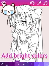 Anime Manga Coloring Pages with Animated Effects截图3