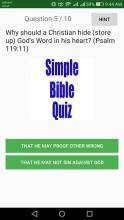 Free Simple Bible Quiz截图2