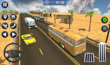 Bus Real Racing Hill Climbing  Bus Simulator 2019截图2