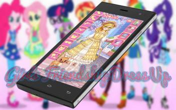 Girls Friendship Dress Up - Anime Kawaii截图2