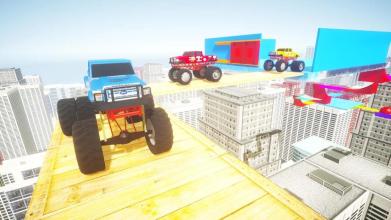 Monster Truck BigFoor Car Driving Games截图1