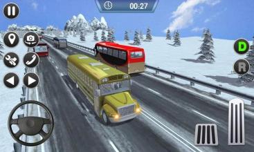 Bus Real Racing Hill Climbing  Bus Simulator 2019截图3