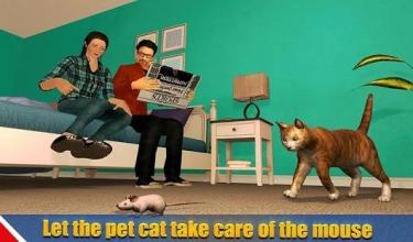 Virtual dog pet cat home adventure family pet game截图4
