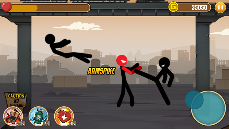 火柴人大作戰 - Stickman Fight截图2