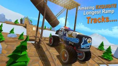 Monster Truck Rally: Hill Climb Race 4x4截图5